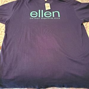 Ellen T shirt and boxer briefs